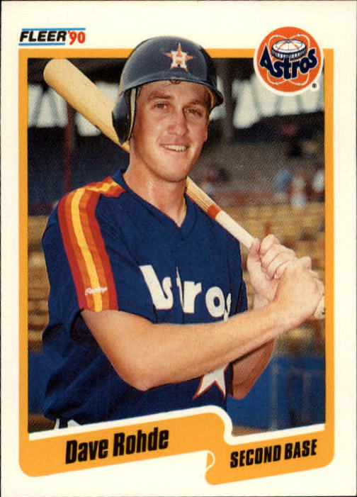1990 Fleer Update #17 Dave Rohde RC front image