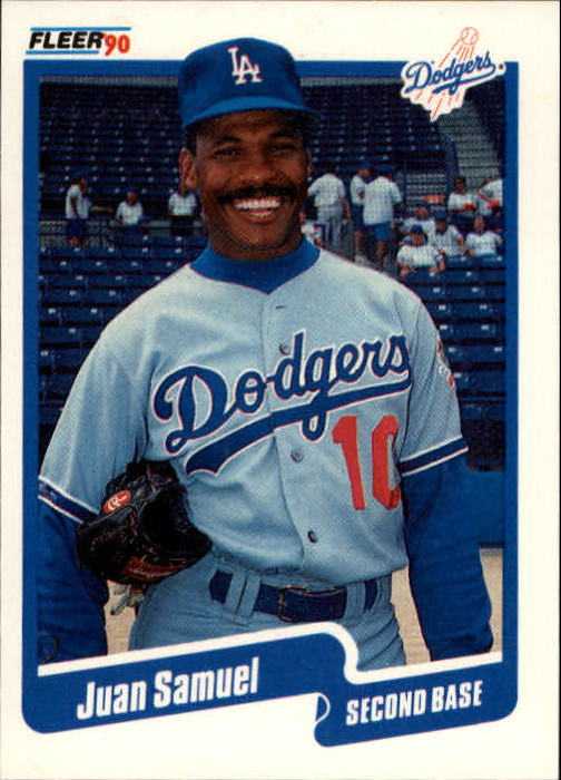 1990 Fleer Update #25 Juan Samuel