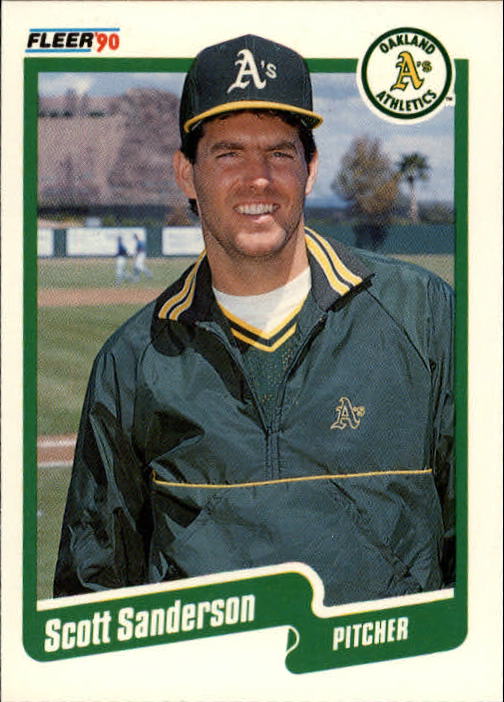 1990 Fleer Update #118 Scott Sanderson