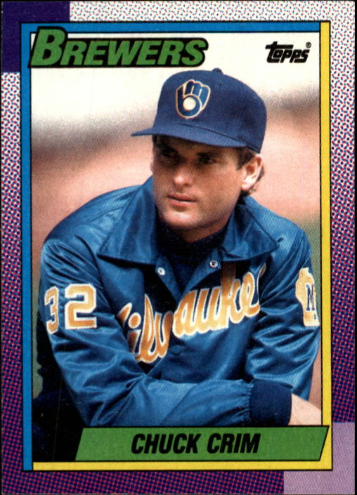 1990 Topps #768 Chuck Crim