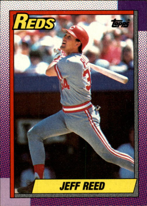 1990 Topps #772 Jeff Reed