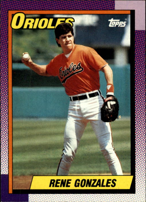 1990 Topps #787 Rene Gonzales