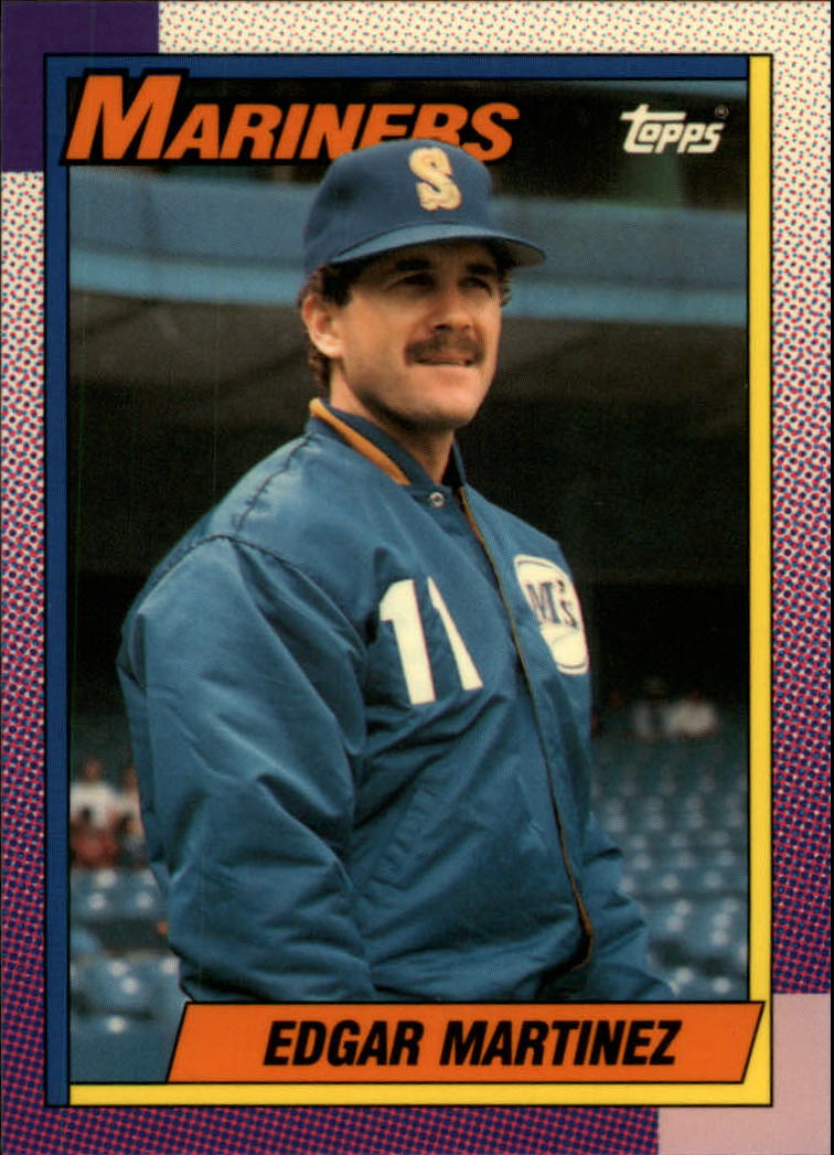 1990 Topps Tiffany #148 Edgar Martinez
