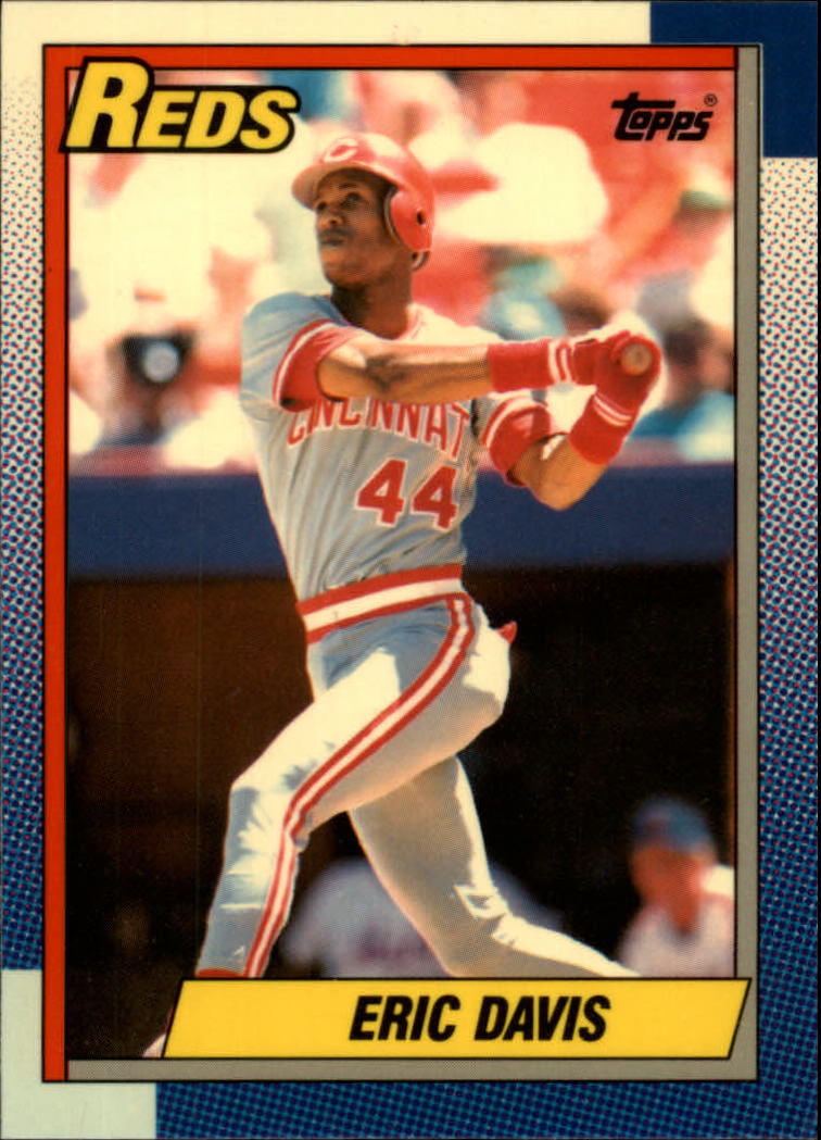 1990 Topps Tiffany #260 Eric Davis