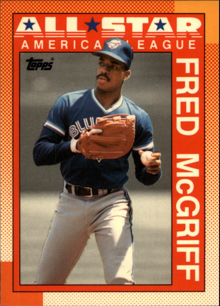 1990 Topps Tiffany #385 Fred McGriff AS
