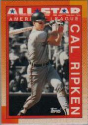 1990 Topps Tiffany #388 Cal Ripken AS