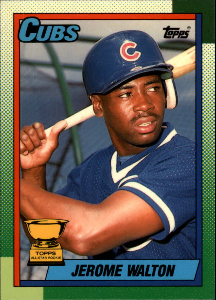 1990 Topps Tiffany #464 Jerome Walton