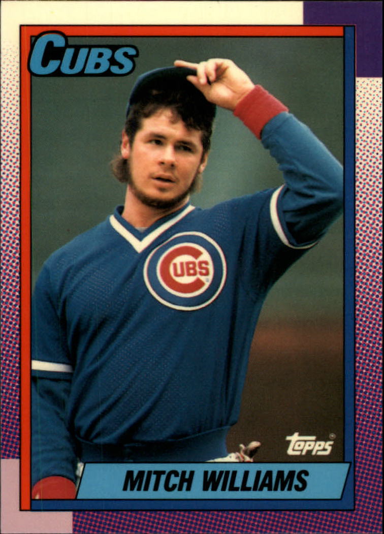 1990 Topps Tiffany #520 Mitch Williams