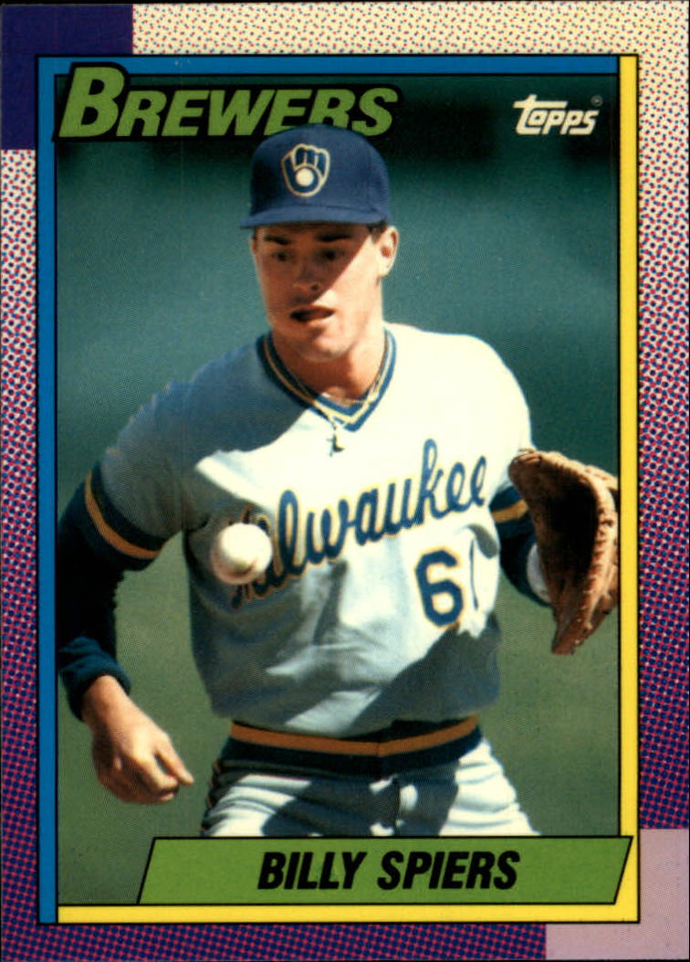1990 Topps Tiffany #538 Bill Spiers UER/(Photo actually/George Canale)