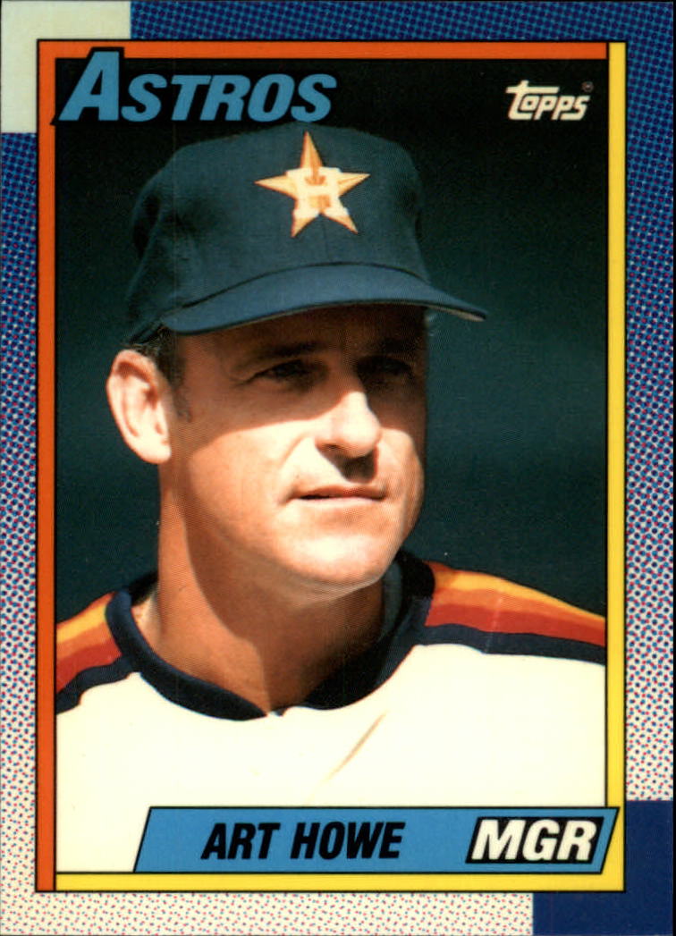 1990 Topps Tiffany #579 Art Howe MG