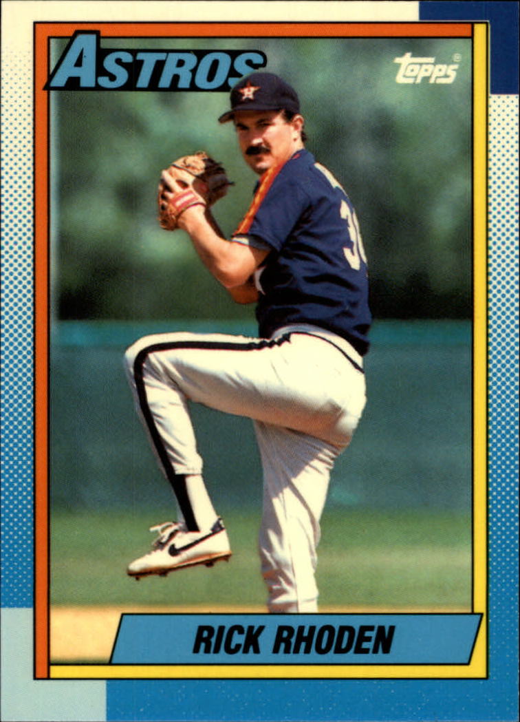 1990 Topps Tiffany #588 Rick Rhoden