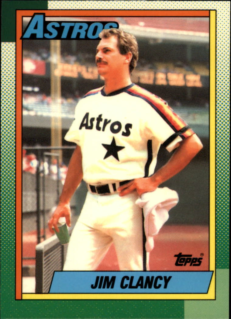 1990 Topps Tiffany #648 Jim Clancy