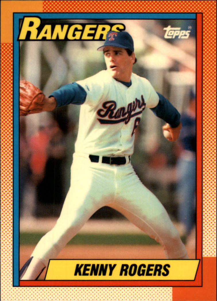 1990 Topps Tiffany #683 Kenny Rogers