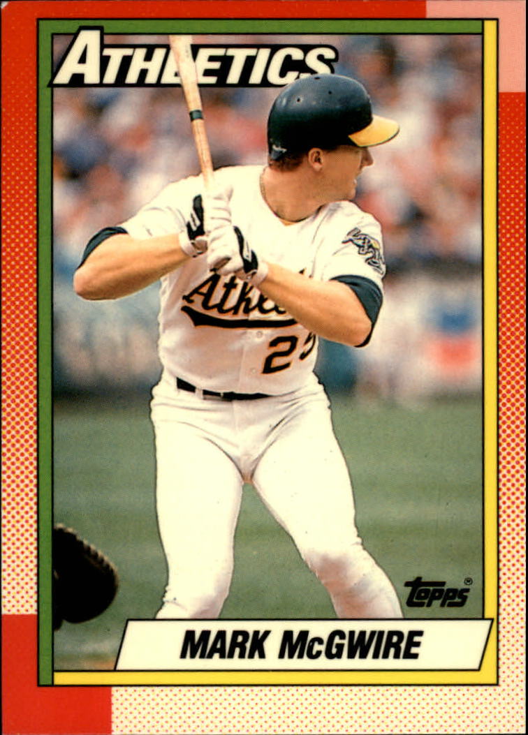 1990 Topps Tiffany #690 Mark McGwire