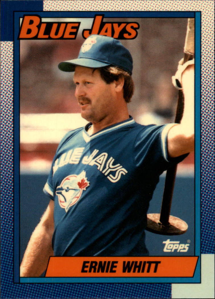 1990 Topps Tiffany #742 Ernie Whitt