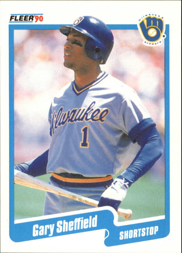 1990 Fleer Canadian #336 Gary Sheffield UER