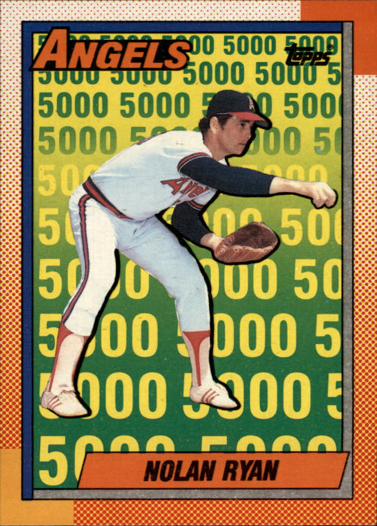 1990 O-Pee-Chee #3 Nolan Ryan Salute/California Angels
