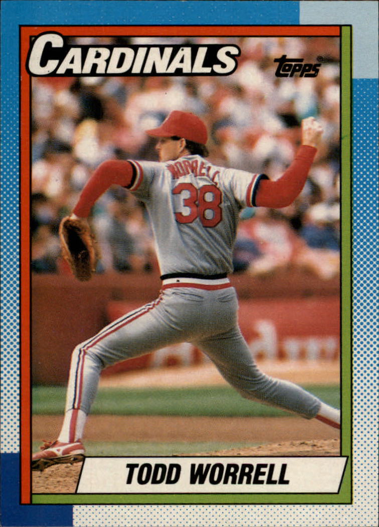 1990 O-Pee-Chee #95 Todd Worrell