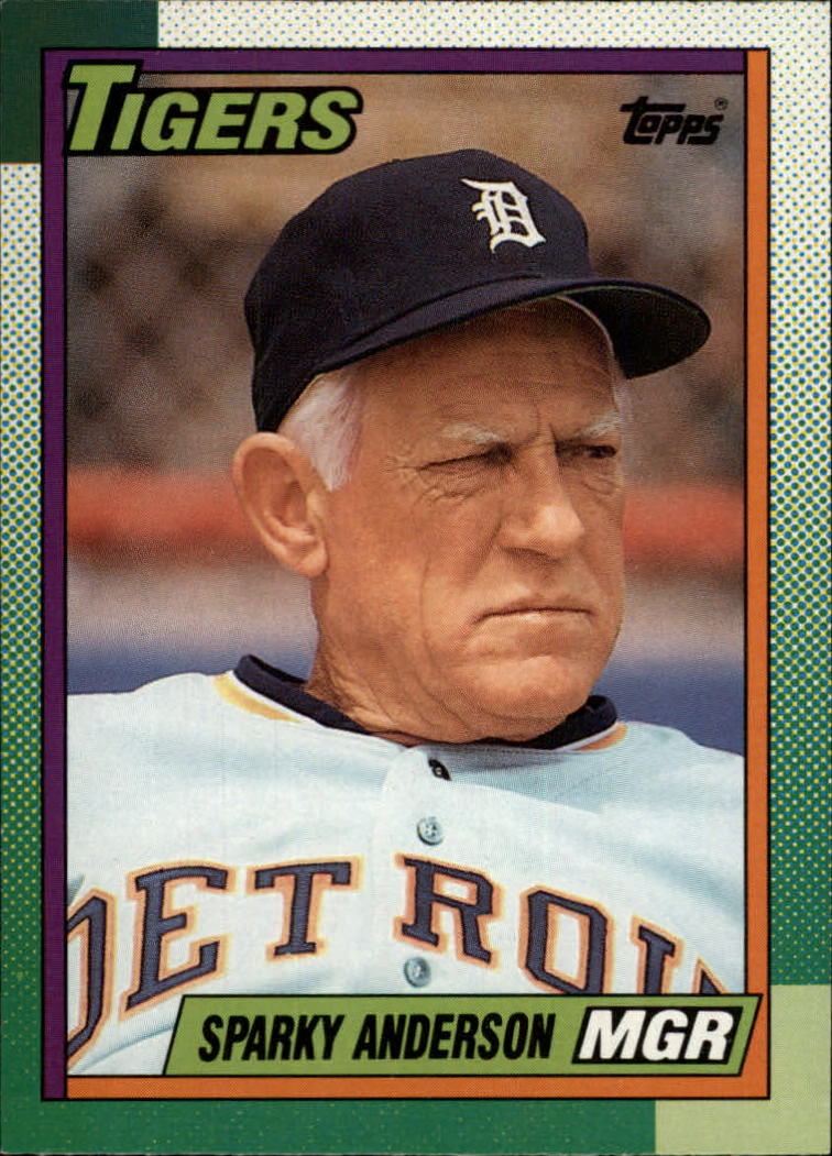 1990 O-Pee-Chee #609 Sparky Anderson MG