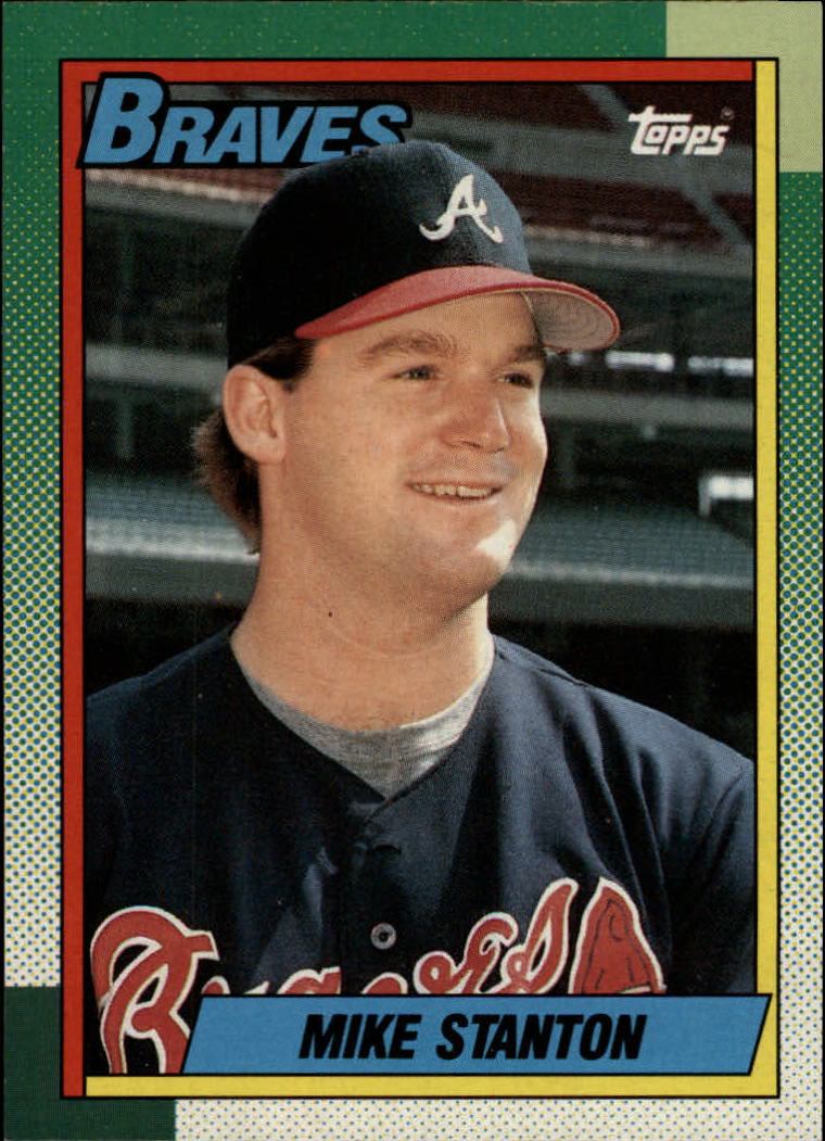1990 O-Pee-Chee #694 Mike Stanton