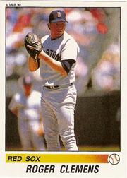 1990 Panini Stickers #24 Roger Clemens