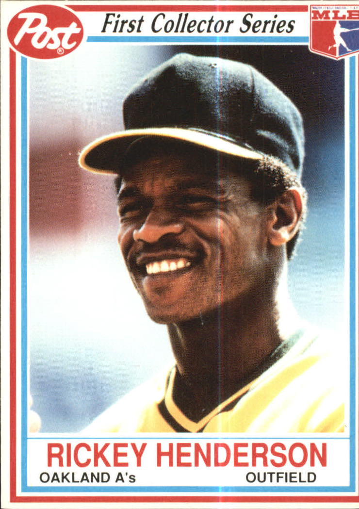 1990 Post #25 Rickey Henderson