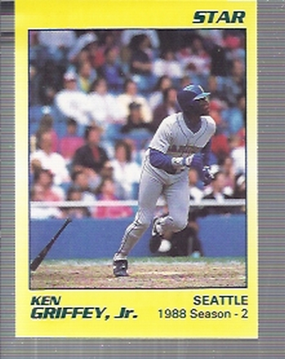 1990 Star Griffey Jr. #4 Ken Griffey, Jr./1988 Season - 2