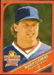 1990 Wonder Bread Stars #2 Roger Clemens