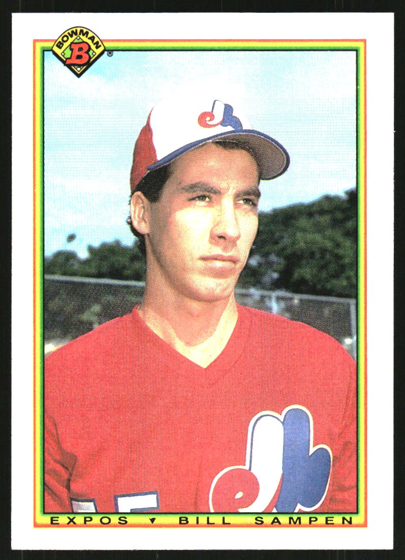1990 Bowman #104 Bill Sampen RC