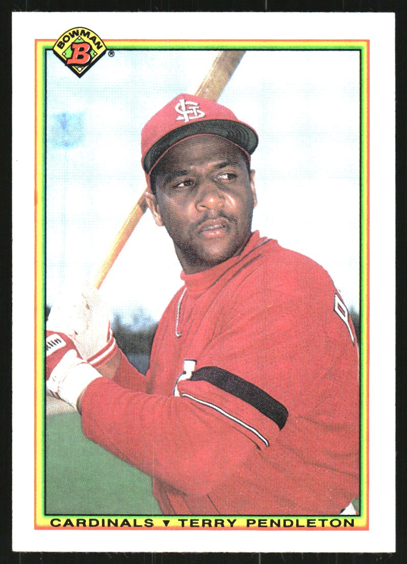 1990 Bowman #197 Terry Pendleton