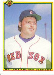 1990 Bowman Tiffany #268 Roger Clemens