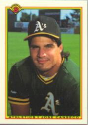 1990 Bowman Tiffany #460 Jose Canseco