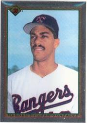 1990 Bowman Tiffany #492 Juan Gonzalez