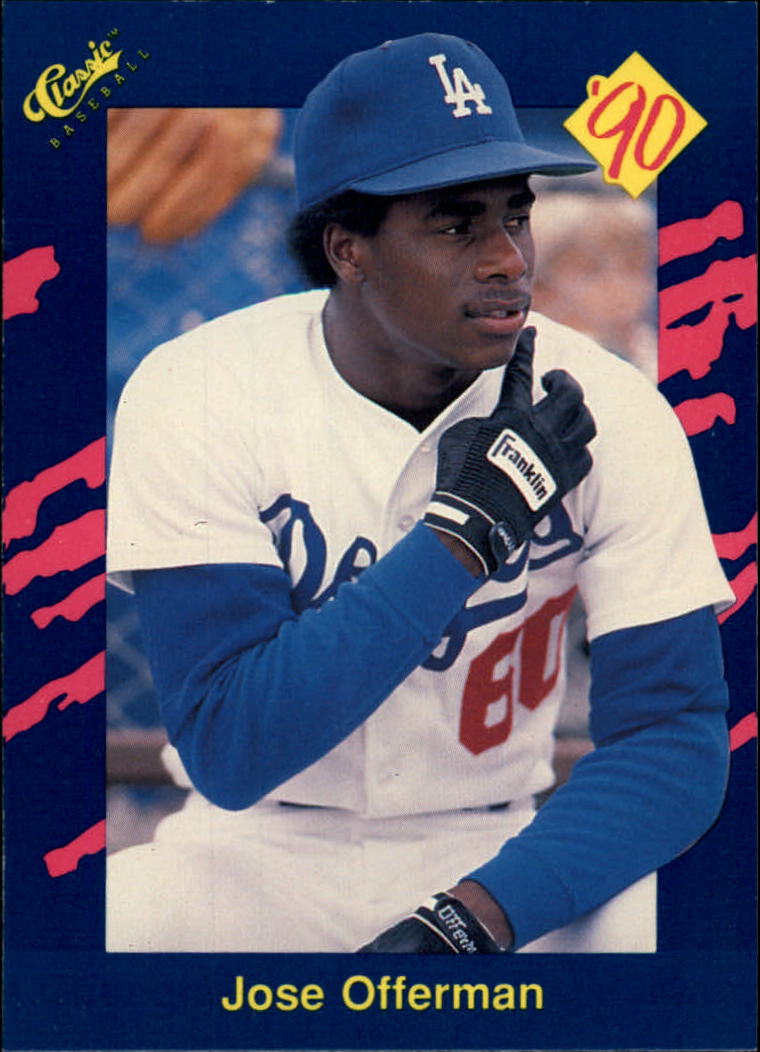 1990 Classic Blue #45 Jose Offerman