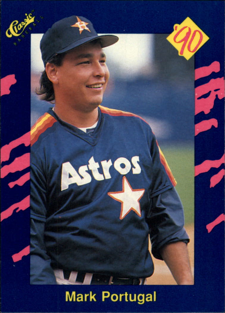 1990 Classic Blue #121 Mark Portugal