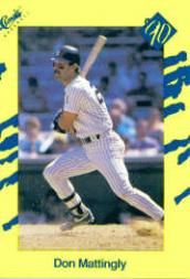 1990 Classic Yellow #T12 Don Mattingly
