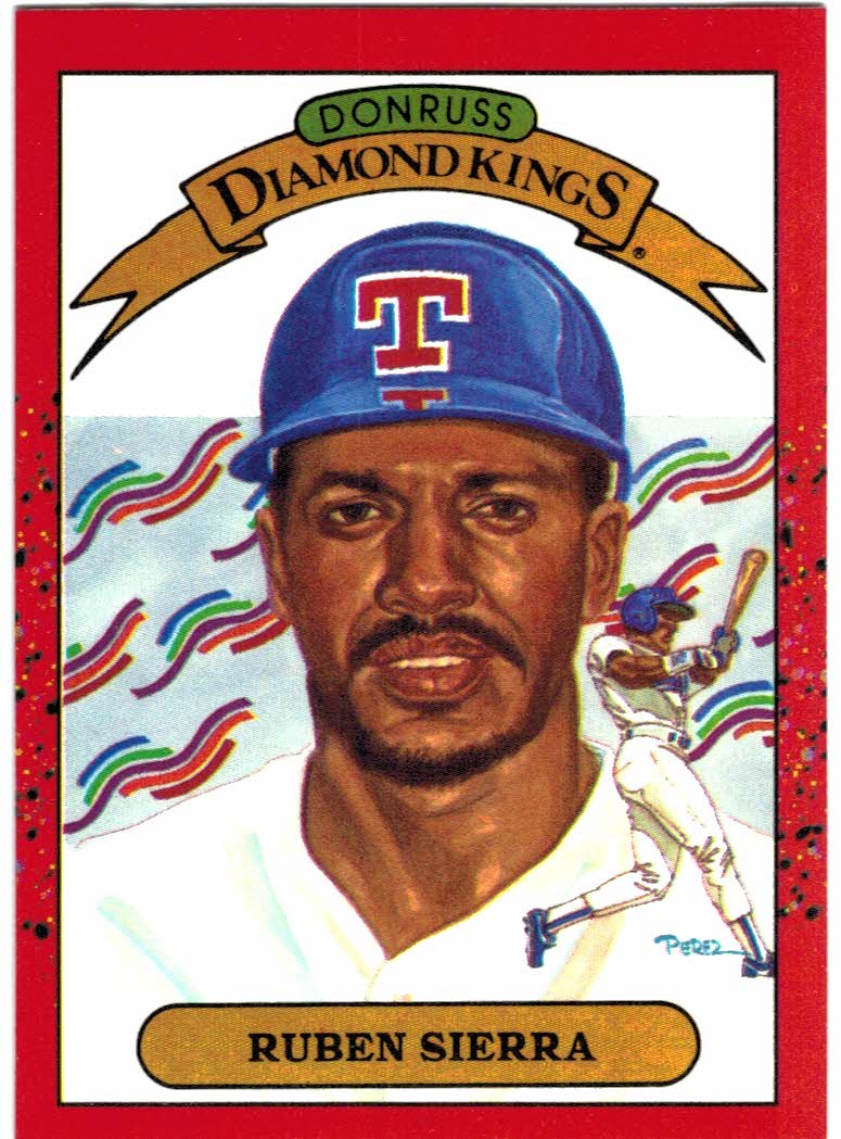 1990 Donruss #3B Ruben Sierra DK COR