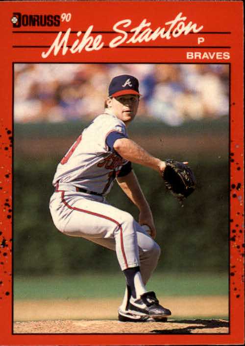 1990 Donruss #508 Mike Stanton RC