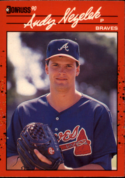 1990 Donruss #523A Andy Nezelek ERR/(Wrong birth year)