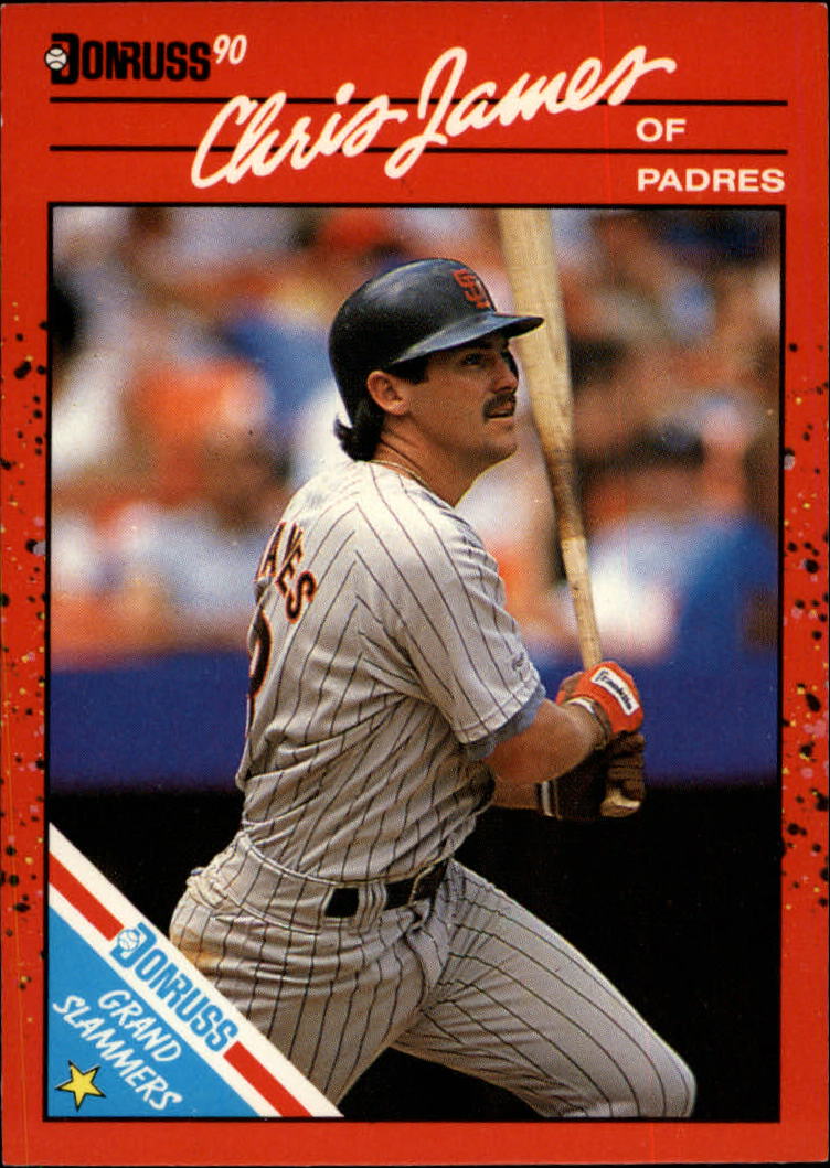 1990 Donruss Grand Slammers #3 Chris James