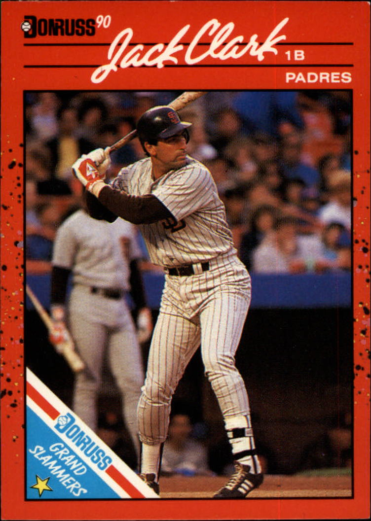 1990 Donruss Grand Slammers #11 Jack Clark