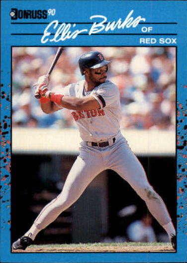 1990 Donruss Best AL #30 Ellis Burks