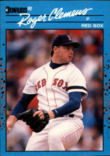 1990 Donruss Best AL #58 Roger Clemens