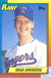 1990 Topps Traded Tiffany #3T Brad Arnsberg