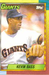 1990 Topps Traded Tiffany #7T Kevin Bass