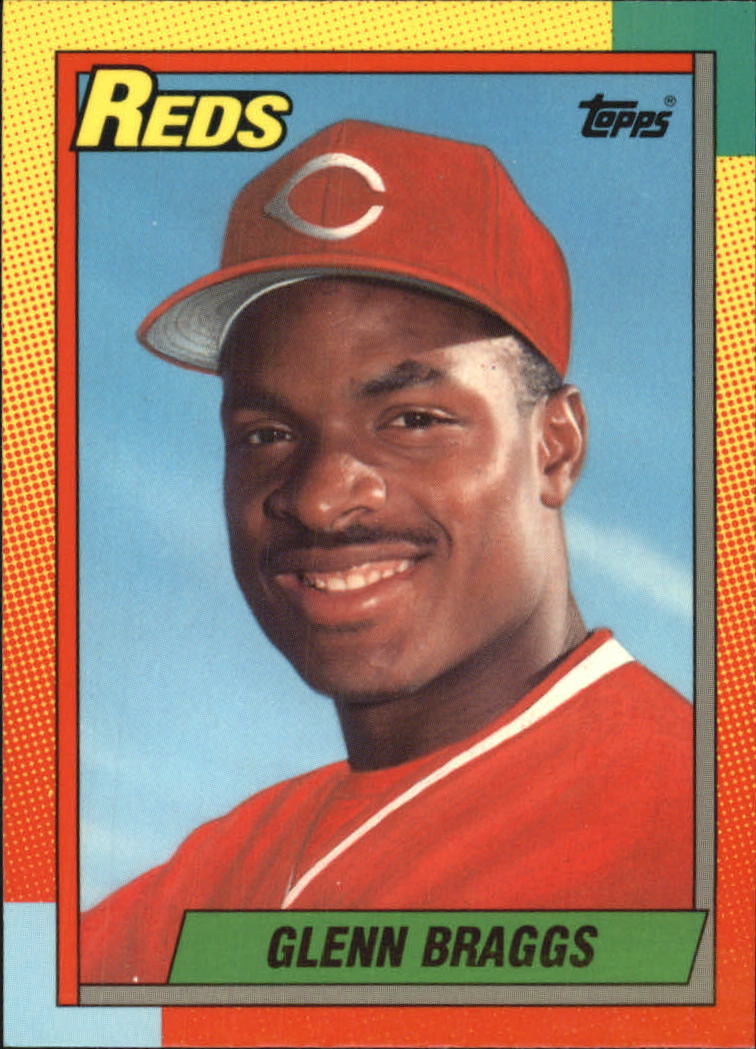 1990 Topps Traded Tiffany #13T Glenn Braggs