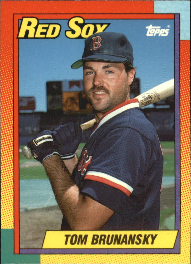 1990 Topps Traded Tiffany #15T Tom Brunansky
