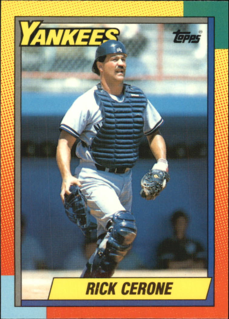 1990 Topps Traded Tiffany #21T Rick Cerone