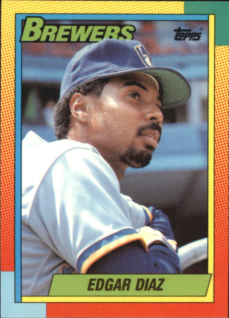 1990 Topps Traded Tiffany #26T Edgar Diaz