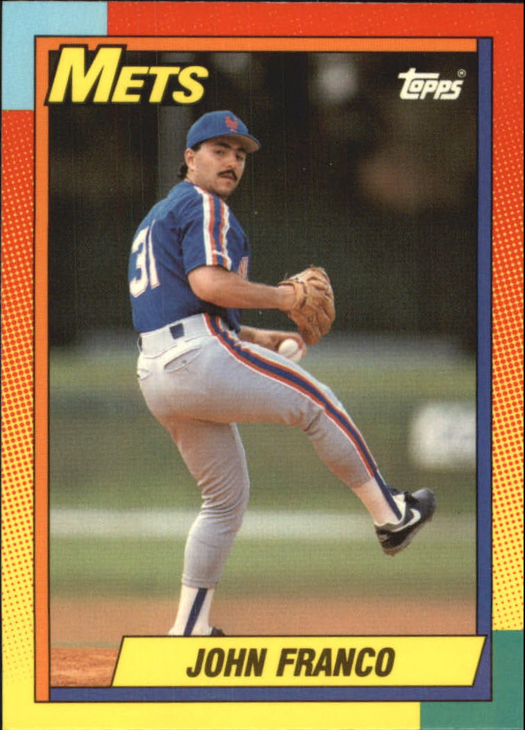 1990 Topps Traded Tiffany #32T John Franco